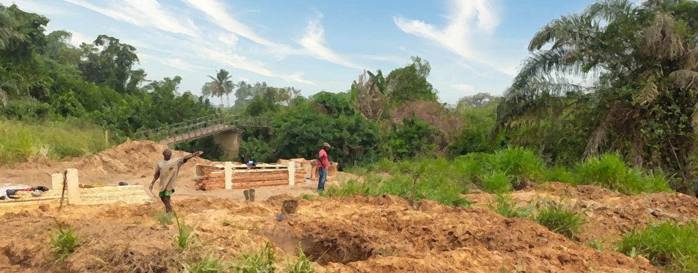 Crowdfunding for a bridge in Ghana